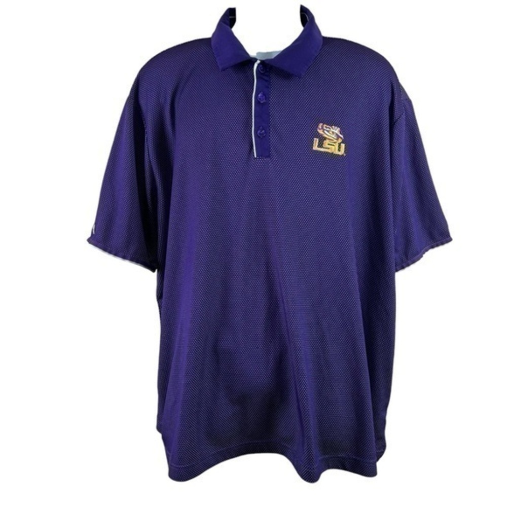 Antigua Mens T-shirt Tigger LSU Purple Shirt Pullover size XXl